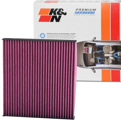 Billede af K&amp;N Filters DVF5057 Kabinefilter Aktivkulfilter 232mm 30mm kvadratisk FORD: Ranger Mk3