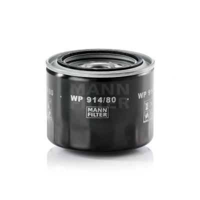 Billede af MANN filter WP 914/80 Oliefilter M 24 X 1.5 med en returløbs stop ventil Påskruet TOYOTA: Corolla VI Stationcar, VII Compact