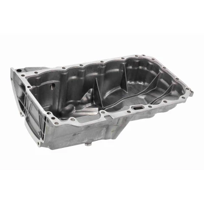 Billede af VAICO V20 3796 Bundkar med olieaftapningsskrue, uden pakning sensor, hul til olie niveau sensor Aluminium