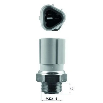 Billede af MAHLE ORIGINAL TSW 57 Temperaturkontakt, kølerventilator M22x1.5 med pakning VOLKSWAGEN: Golf 4, Lupo / 3L, up! Hatchback