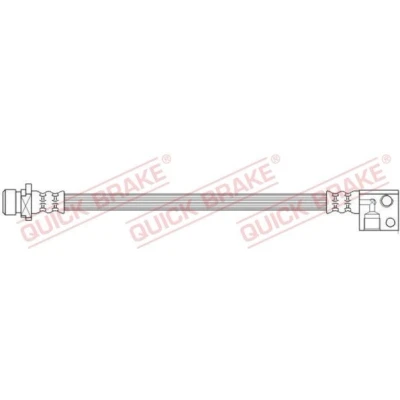 Billede af QUICK BRAKE 62.016 Bremseslange 316 M10x1 HONDA: CIVIC 8 Hatchback
