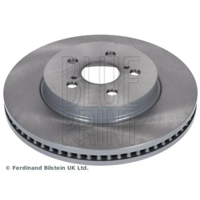 Billede af BLUE PRINT Bremseskive TOYOTA: Corolla XII Stationcar, Hatchback foraksel 25mm 5 hul 100mm indvendigt ventileret coatet ADBP430158