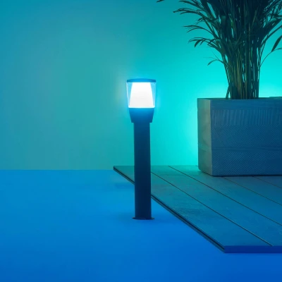 Billede af Wiz Solcelle havelys Sort Metal Lampe