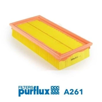Billede af PURFLUX A261 Luftfilter 58 150 315 Filterindsats FORD: Transit Mk3 Bus, Mk4 Ladvogn/Chassis, VOLVO: 460 L