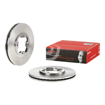 Billede af BREMBO 09.6726.10 Bremseskiver 282 25 4 indvendigt ventileret HONDA: ACCORD 5 Coupe