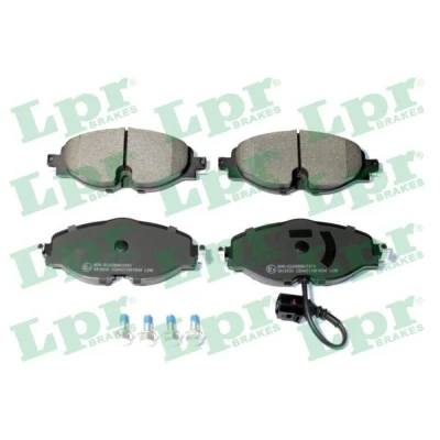 Billede af LPR 05P1834 Bremseklodser med skruer VOLKSWAGEN: Golf 7, Passat B8 Variant, Sedan, SKODA: Octavia 3 Combi, Schrägheck