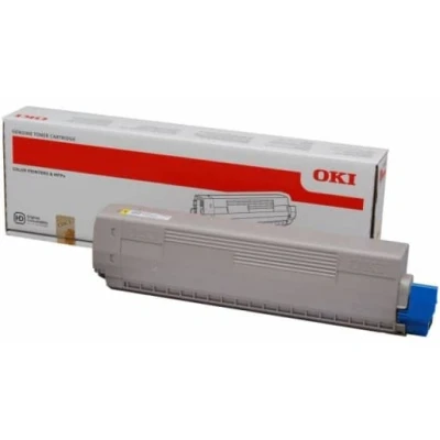 Billede af OKI 44844613 Yellow Original Toner 7.300 Sider