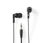 Billede af Kablede Hovedtelefoner 3.5 mm Kabellængde: 1.20 m Sort