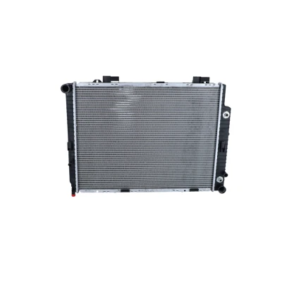 Billede af NRF 58159 Radiator Aluminium 640 485 34 med monteringsdele Loddet køleripper MERCEDES BENZ: C klasse Sedan, CLK Coupe, T modell