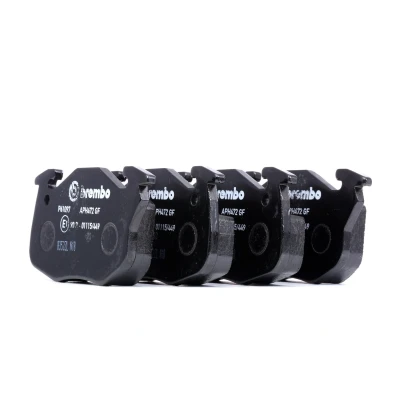 Billede af BREMBO P 61 097 Bremseklodser Forberedt til slidindikator uden tilbehør CITROËN: Saxo Hatchback, PEUGEOT: 106 II 306 Hatchback