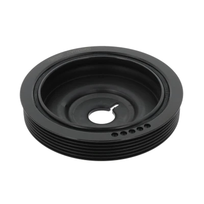 Billede af CORTECO 80005275 Remskive Krumtapaksel 6PK 155 5 med monteringsvejledning RENAULT: GRAND SCENIC 3, MEGANE 2 Kombi, 3 Grandtour