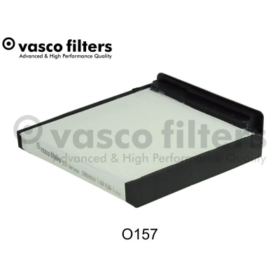 Billede af DAVID VASCO O157 Kabinefilter Partikelfilter 186 180 28 RENAULT: CLIO 3, TWINGO 2, DACIA: Duster SUV, Van, NISSAN: Note I, MICRA 3