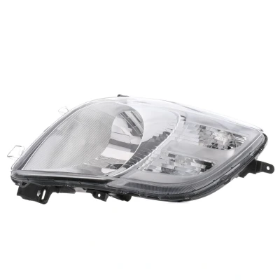 Billede af VALEO ORIGINAL PART 043047 Forlygter venstre H4 Halogen gennemsigtig med nærlys, fjernlys til højrekørsel indstillingsmotor for LWR