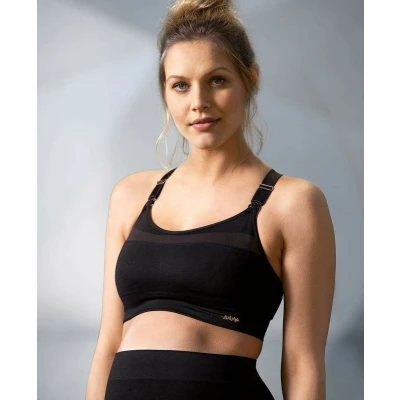 Billede af Cache Coeur WOMA Seamless Gravid/Amme Sports BH, Black XL