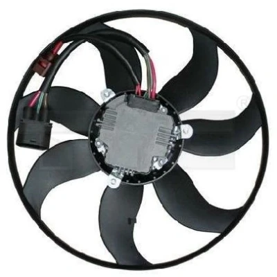 Billede af TYC 837 0029 Køleventilator 360 220 uden kølerventilatorramme (karm) VOLKSWAGEN: Golf 5, Touran I, Jetta 4, SKODA: Fabia 2, Octavia 2 Combi