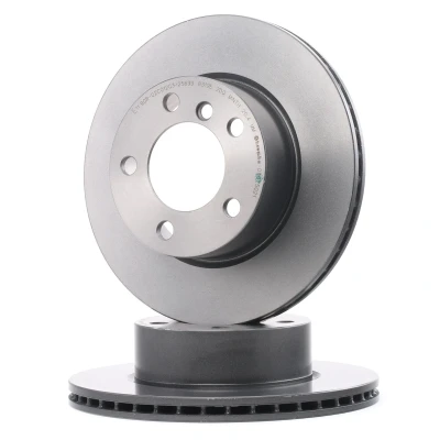 Billede af BREMBO COATED DISC LINE 09.9750.21 Bremseskiver 284 22 5 indvendigt ventileret coatet højkarboniseret med skruer BMW: 1 Hatchback, 2 Coupe