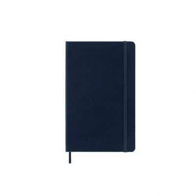 Billede af Moleskine Notesbog Large Blank Hårdt omslag Sapphire Blue