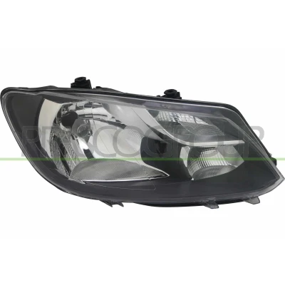 Billede af PRASCO VG9064803 Forlygter højre H4 med indstillingsmotor for LWR VOLKSWAGEN: Caddy 3