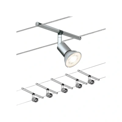 Billede af Wiresystem Spice Salt i mat krom, 5&#039;er sæt, 10m