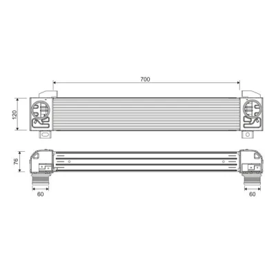 Billede af VALEO 818386 Intercooler Aluminium uden sensor PEUGEOT: 308 I Hatchback