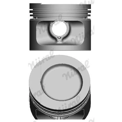 Billede af NÜRAL 87 109400 50 Motor Stempel 81 VOLKSWAGEN: GOLF 2, Passat B3/B4 Variant, 3