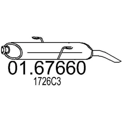 Billede af MTS 01.67660 Lydpotte 850