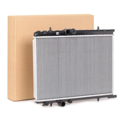 Billede af PRASCO PE2300 Radiator Aluminium 380 563 23 Mekanisk fuget køleripper PEUGEOT: 206 Hatchback, 307 308 I SW, CITROËN: C4 Hatchback