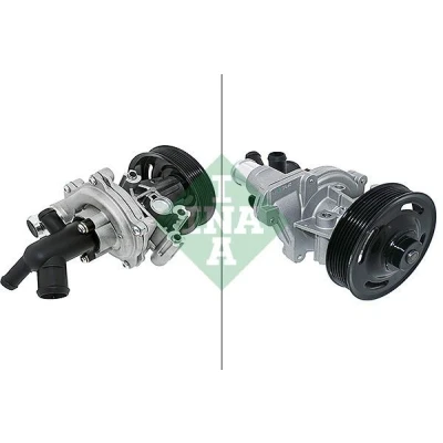Billede af INA 538 0981 10 Vandpumpe med multi v remsskive hus til remsdrift FORD: Transit V363 Bus, Van