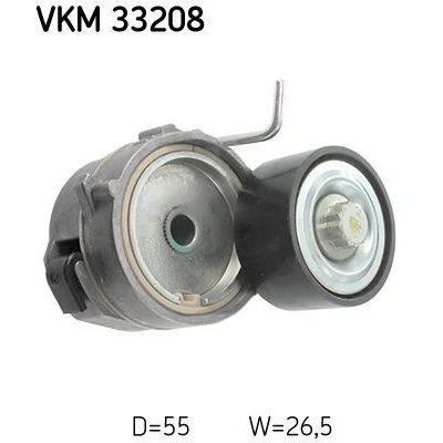 Billede af SKF VKM 33208 Strammehjul CITROËN: C4 II Cactus, Grand Picasso 2, C1 II, PEUGEOT: 208 I Hatchback, 308 SW 108 Hatchback