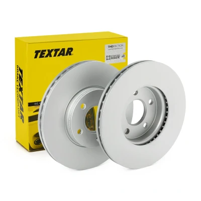 Billede af TEXTAR PRO+ 92141205 Bremseskiver 278 25 05/05 108 indvendigt ventileret coatet højkarboniseret uden hjulbolte, hjulnav FORD: Focus 2 Kombi