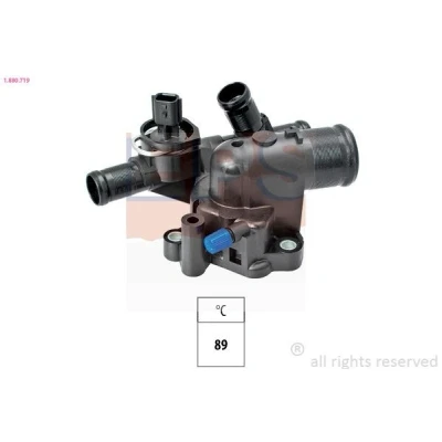 Billede af EPS 1.880.719 Termostat 89 Made in Italy OE Equivalent med pakning RENAULT: MEGANE 2 Kombi, NISSAN: Qashqai / Qashqai+2 I