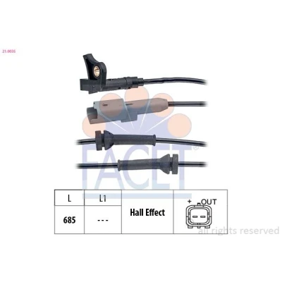 Billede af ABS Sensor FACET 21.0035