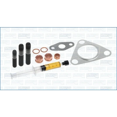 Billede af AJUSA JTC11462 Montagesæt, lader with studs, syringe oil med pakninger monteringsvejledning