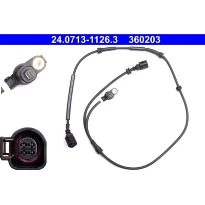 Billede af ATE 24.0713 1126.3 ABS Sensor 1026 Forberedt til slidindikator VOLKSWAGEN: Sharan I