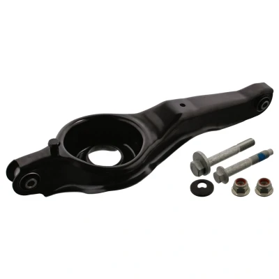 Billede af FEBI BILSTEIN 47014 Bærearm med add on materiale Bagaksel venstre, højre, nede krydsarm Stålplade FORD: Focus 2, C Max, Mk1 Hatchback