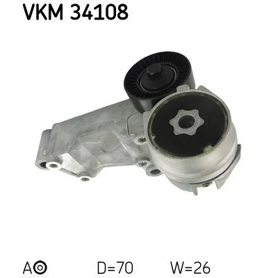 Billede af SKF VKM 34108 Strammehjul FORD: Focus Mk1 Hatchback, Stationcar