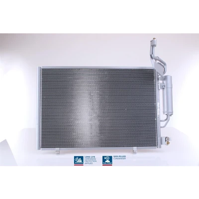 Billede af NISSENS 940527 Kondensator med tørrer Aluminium 570 R 134a FORD: FIESTA 6