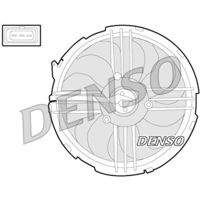 Billede af DENSO DER20012 Køleventilator 315 12 180