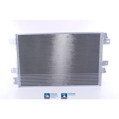 Billede af NISSENS 940151 Kondensator uden tørrer Aluminium 674 R 134a