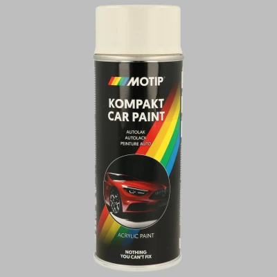 Billede af MOTIP 45780 Auto kombinationslak 400ml spraydåse hvid Kompakt silver metallic 400 ml