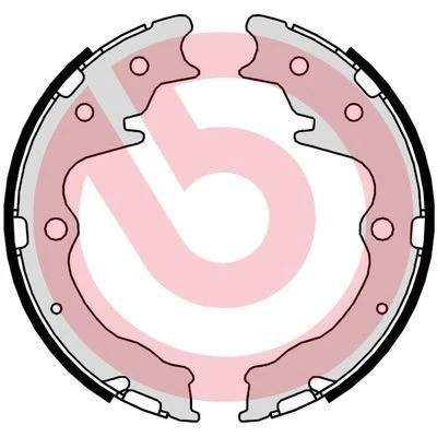 Billede af BREMBO S 49 526 Håndbremseklodser