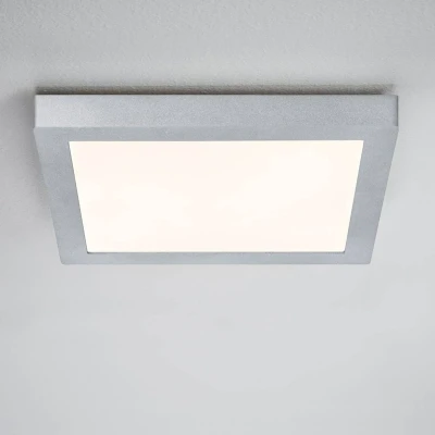 Billede af Paulmann Lunar LED panel, kantet, krom, 30x30cm