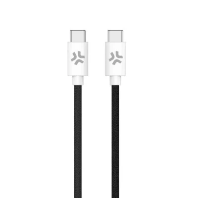 Billede af Celly USB C kabel USBCUSBCCOTTBK Sort 1,5 m Autoudstyr