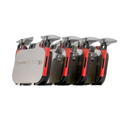 Billede af BREMBO P 59 001 Bremseklodser Ekskl. slidadvarselskontakt uden tilbehør ALFA ROMEO: GTV, Alfetta GT, Sedan, PORSCHE: 911 Coupe, OPEL: GT Coupe