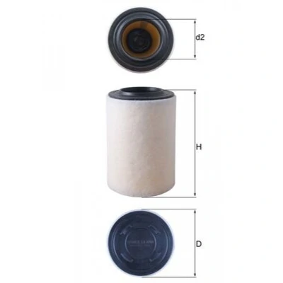Billede af Alfa Romeo Giulietta Luftfilter LX 3286