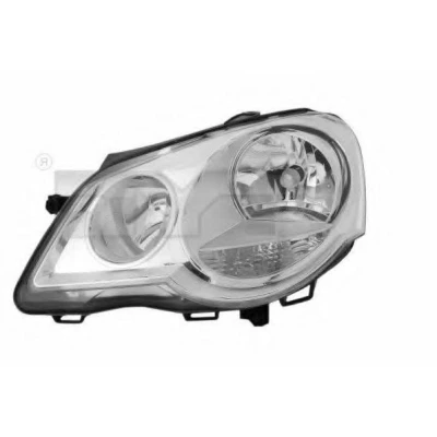Billede af TYC 20 0730 05 2 Forlygter venstre H7, H1 til højrekørsel med elektronisk motor VOLKSWAGEN: Polo IV Hatchback