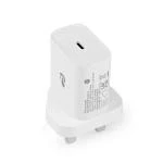 Billede af Vægoplader PD3.0 20W 1.67 A / 2.22 3.0 Antal output: 1 USB C 20 W Automatisk Valgt Spænding