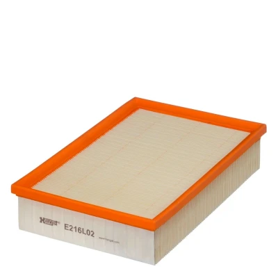 Billede af HENGST FILTER E216L02 Luftfilter 57 185 275 Filterindsats SEAT: Córdoba I Vario, Ibiza 2, Sedan, VOLKSWAGEN: Caddy 2 Kastenwagen