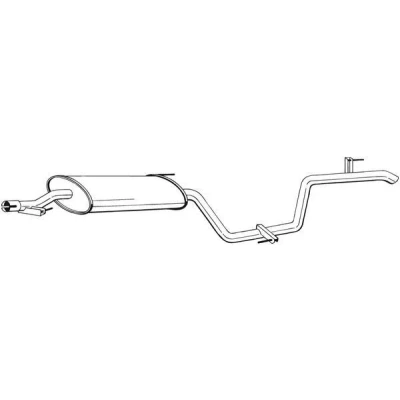 Billede af BOSAL 292 021 Lydpotte MERCEDES BENZ: Vito Van