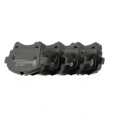 Billede af BREMBO P 85 185 Bremseklodser Forberedt til slidindikator med bremsecaliperskruer, anti knirke plade tilbehør AUDI: A4 B9 Sedan, Q7, Q5
